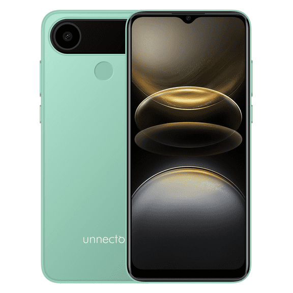 Unnecto Eco One (Unlocked) 128GB GSM Android Smartphone with Case, US Warranty - Green