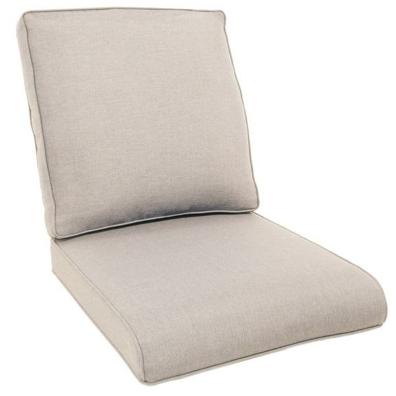 Unnifurnzi Outdoor Chair Cushions-22 x 25 x 4 Inch High Density Sponge Patio Deep Seat Cushions Outdoor Furniture Cushions for Chair Sofa Couch-Beige