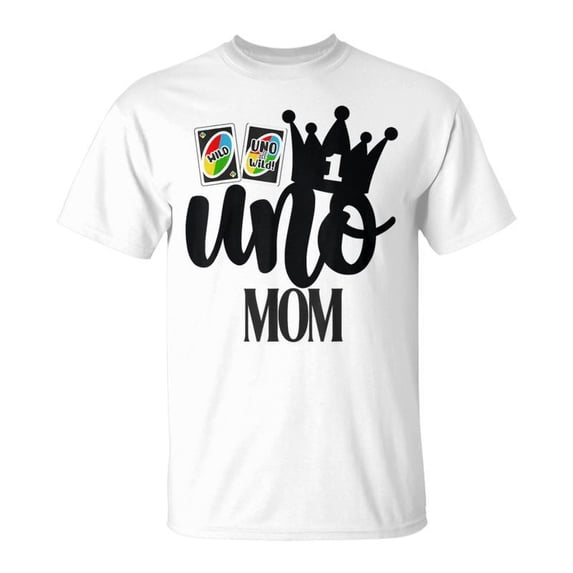 Uno 1St Birthday Mom TShirt