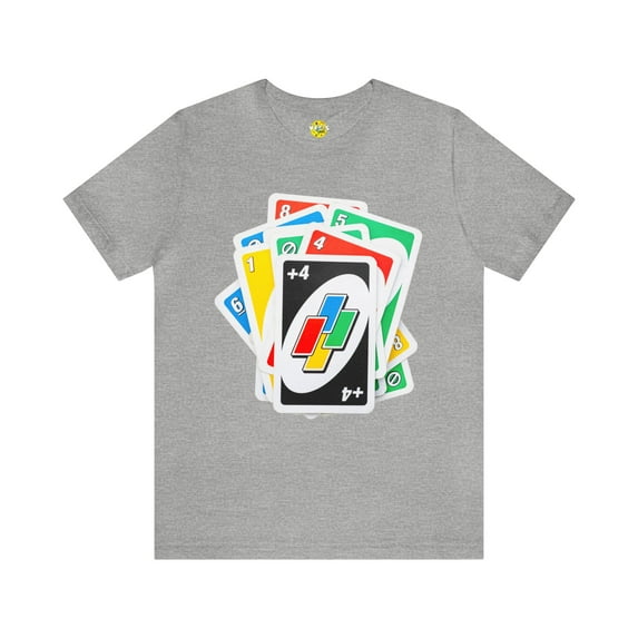 Uno Card Game Tshirt - Fun Draw 4 Stack Design - Draw 4 Tshirt