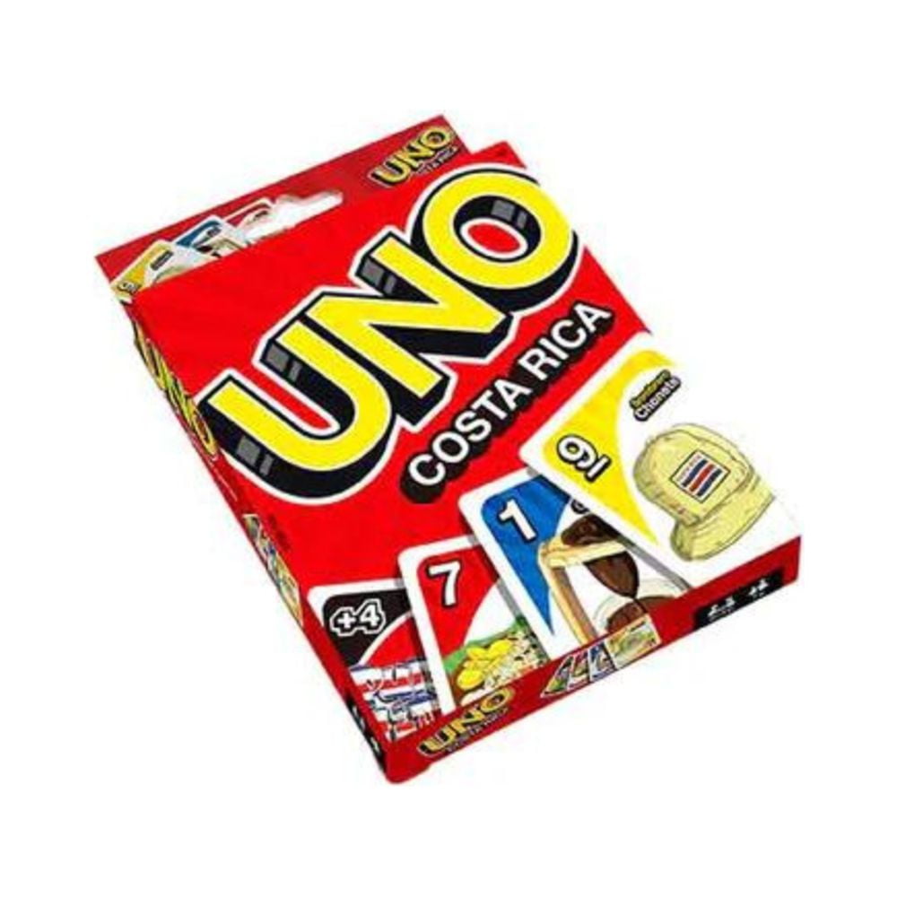 Uno Deck Card Costa Rica 108 Cards Tiquicia Traditional Images