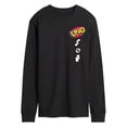thumbnail image 1 of Uno - Logo & Icons - Men's Long Sleeve Graphic T-Shirt, 1 of 4