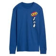 thumbnail image 1 of Uno - Logo & Icons - Men's Long Sleeve Graphic T-Shirt, 1 of 4