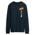 thumbnail image 1 of Uno - Logo & Icons - Men's Long Sleeve Graphic T-Shirt, 1 of 3
