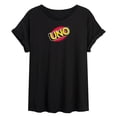 thumbnail image 1 of Uno - Logo - Juniors Oversized Graphic T-Shirt, 1 of 4