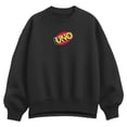 thumbnail image 1 of Uno - Logo - Women's Oversized Fleece Crew Sweatshirt, 1 of 2