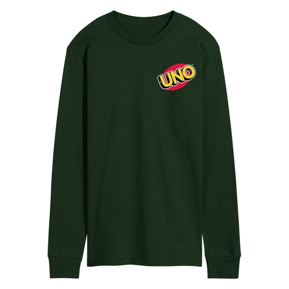 Uno - Play By Your Own Rules - Men's Long Sleeve Graphic T-Shirt