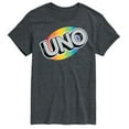 thumbnail image 1 of Uno - Rainbow Logo- Men's Short Sleeve Graphic T-Shirt, 1 of 4