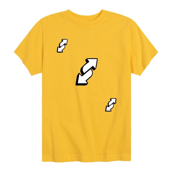 Uno - Reverse Arrows - Youth Boys Short Sleeve Graphic T-Shirt