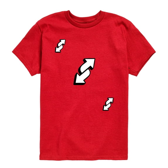 Uno - Reverse Arrows - Youth Boys Short Sleeve Graphic T-Shirt