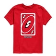 thumbnail image 1 of Uno - Reverse Card - Youth Boys Short Sleeve Graphic T-Shirt, 1 of 3