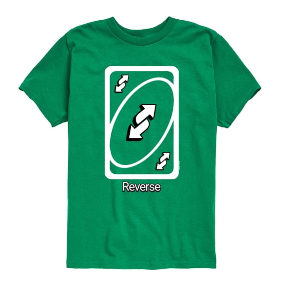 Uno - Reverse Card - Youth Boys Short Sleeve Graphic T-Shirt