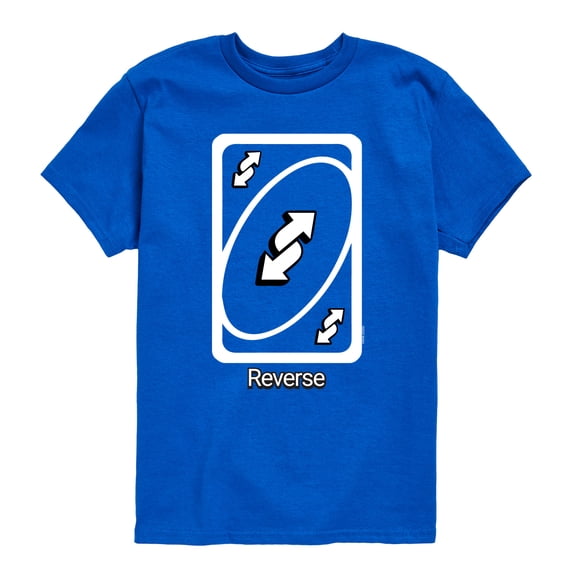 Uno - Reverse Card - Youth Boys Short Sleeve Graphic T-Shirt