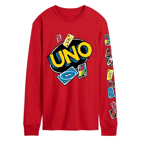 Uno - Sketch Long Sleeve Graphic T-Shirt
