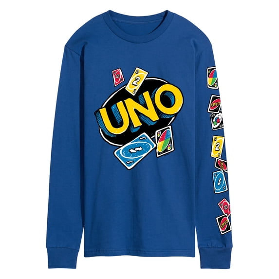 Uno - Sketch Long Sleeve Graphic T-Shirt