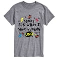 thumbnail image 1 of Uno - Sorry For What Said - Men's Short Sleeve Graphic T-Shirt, 1 of 4