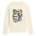 thumbnail image 1 of Uno - Thou Must Draw Four - Men's Long Sleeve Graphic T-Shirt, 1 of 3