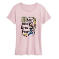 thumbnail image 1 of Uno - Thou Must Draw Four - Women's Short Sleeve Graphic T-Shirt, 1 of 3