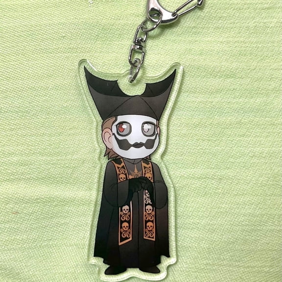 Unofficial Ghost Band Papa Emeritus IV Acrylic Keychain (1 keychain)