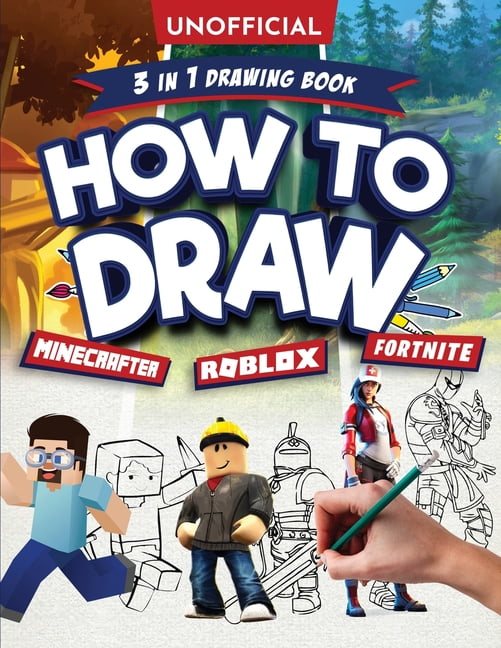 How to Draw Roblox Logo Easy 