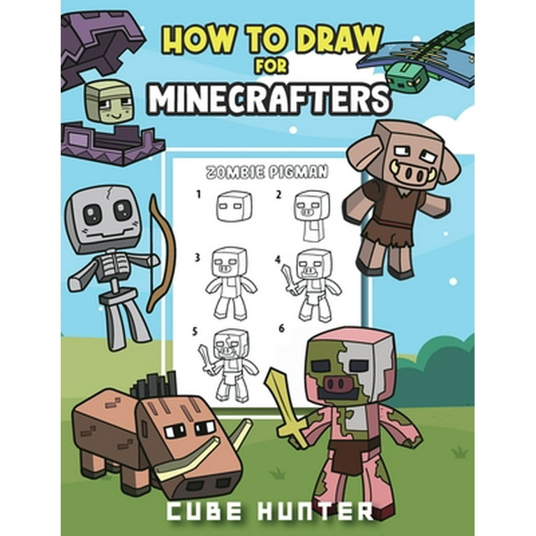Unofficial Minecraft Activity Book for Kids: How To Draw for