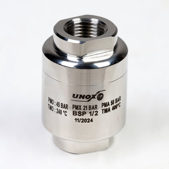 Unox 1/2" Thermostatic Steam Trap, Threaded, Air Exhausters in Steam Systems