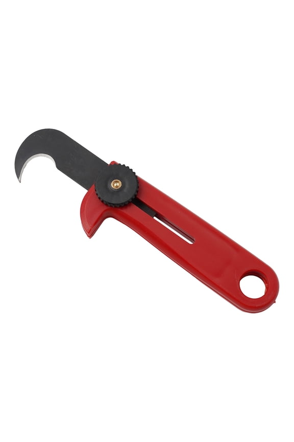 Unpacking Blade Portable Express Parcel Push Blade Keychain Hook Blade Survival Clip Cutter Tool Box Opener Red Smile Home
