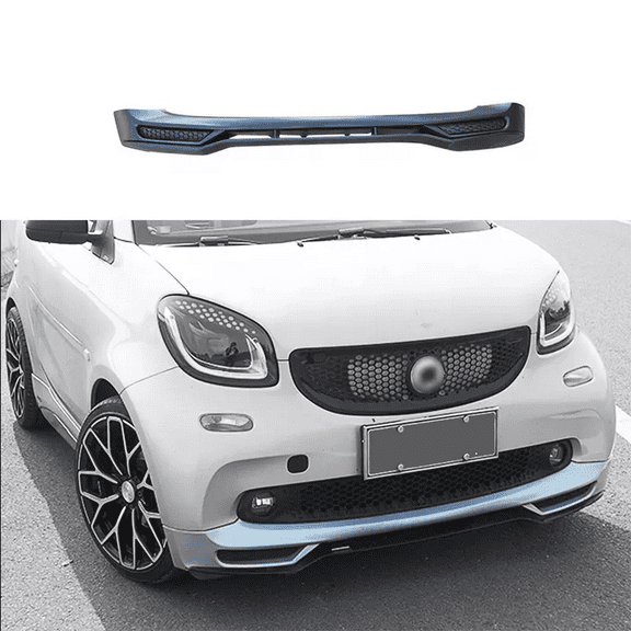 Unpainted Body kit car lip front bumper lip for Smart fortwo W453 2015-2019(Needs sanding and finishing)