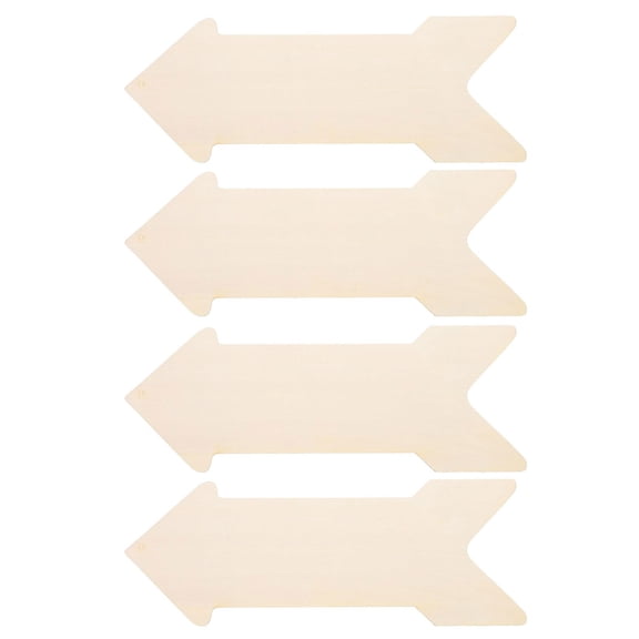 Unpainted Directional Arrows for Customes Wedding Decorations and Room Organization