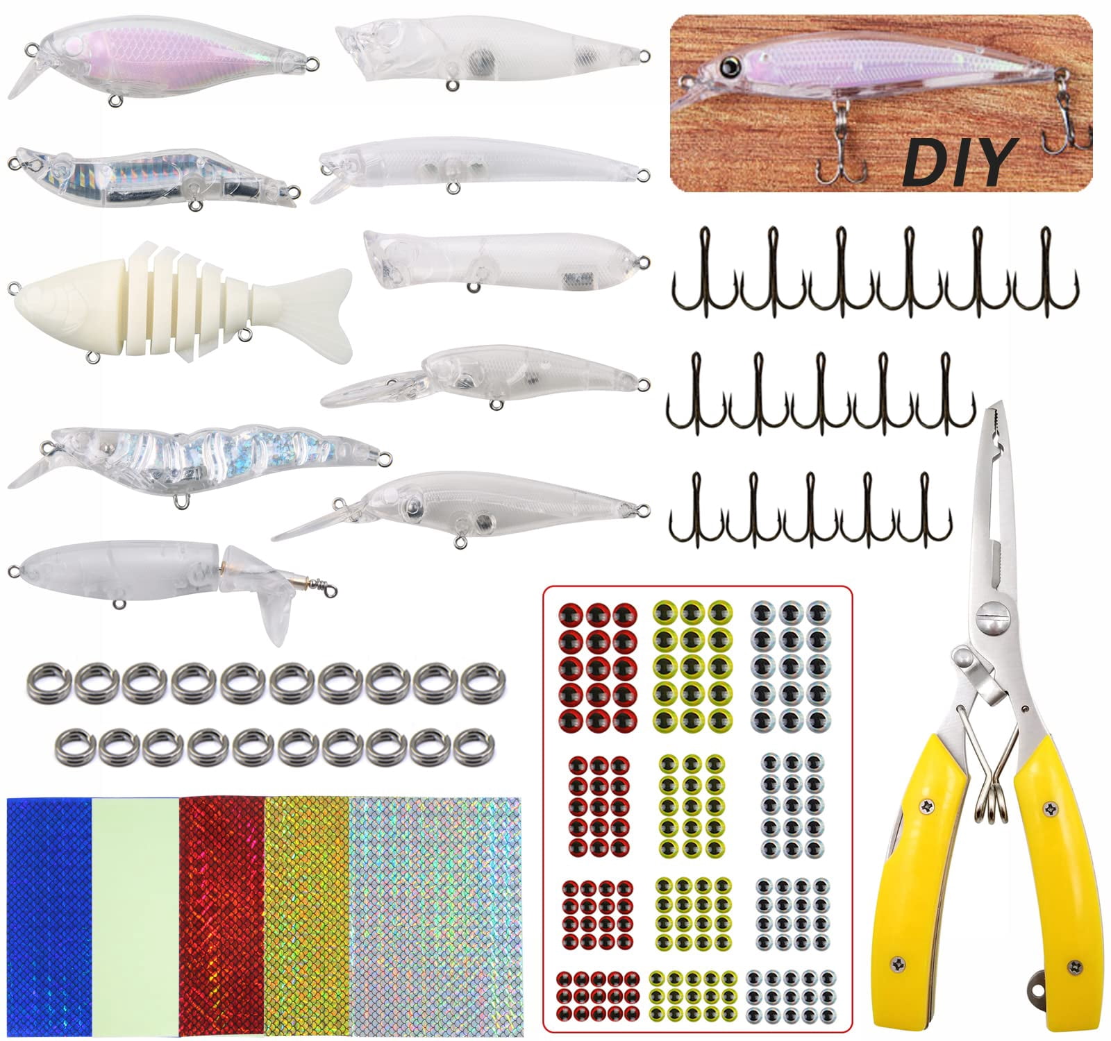 Fishing Lure Making Kit for Freshwater and Saltwater Fishing