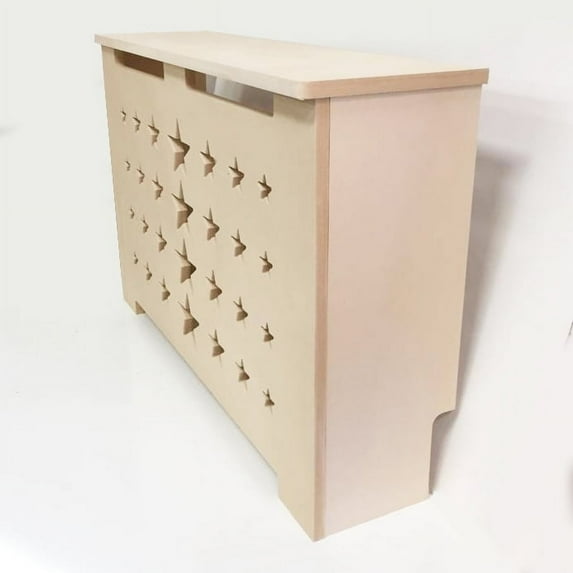 Unpainted Radiator Cover Kit - Custom Made - 32 Inches Tall x 36 Inches Wide x 7 Inches Depth - MD3