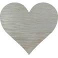 thumbnail image 1 of Unpainted Wood Heart Cutout, 6'' Valentine Craft, 1 of 1