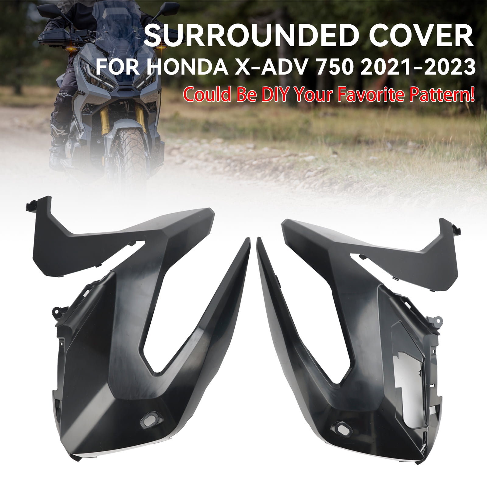 Unpainted side Surrounded Cover Panel Fairing Cowl for Honda X-ADV