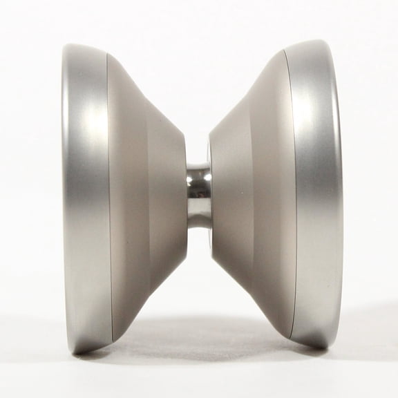 Unparalleled Tenacity Yo-Yo - Bi-Metal - 7075 Aluminum with 304 Stainless Steel Rims - Junsang Park Signature YoYo (Blasted Cream with Blasted Rims)