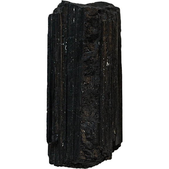 Unpolished Natural Black Tourmaline Raw Stone, Schorl Mineral Crystal Specimen for Tabletop Decor, Essential Oil Diffuser & Rock Collection Display