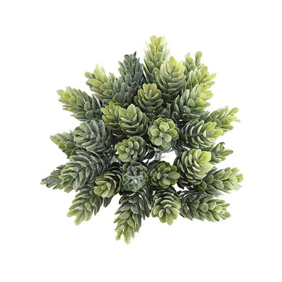Unpotted Fake Succulents Assorted Faux Succulent in Different Green Artificial Hanging Succulents Textured Faux Succulent Pick Hanging String of Pearls Plant