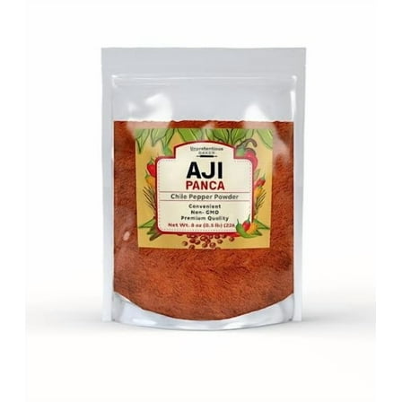 Unpretentious Aji Panca Chile Pepper Powder, 8 oz, Fruity Taste, Mild Pepper, Seasoning