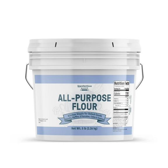 Unpretentious All-Purpose Flour 1 Gallon, Baking, Thickening