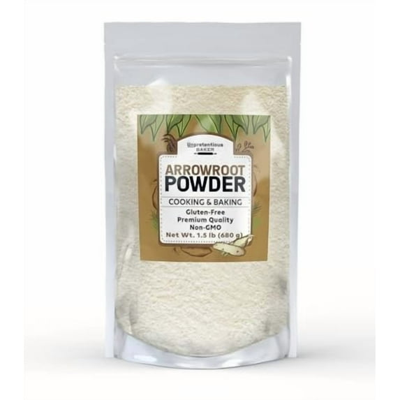 Unpretentious Arrowroot Powder, 1.5 lb, Raw, Non-GMO & Gluten-Free, Paleo Friendly