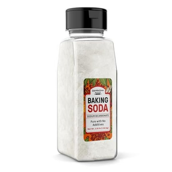 Unpretentious Baking Soda, 4 Cups, Cooking & Baking Leavening Agent 37.6 Ounce
