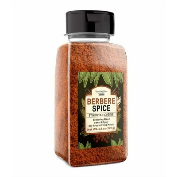 Unpretentious Berbere Spice Blend, 8.8 oz, Sweet & Spicy, Ethiopian Cuisine, Dry Rubs & Grilled Meat