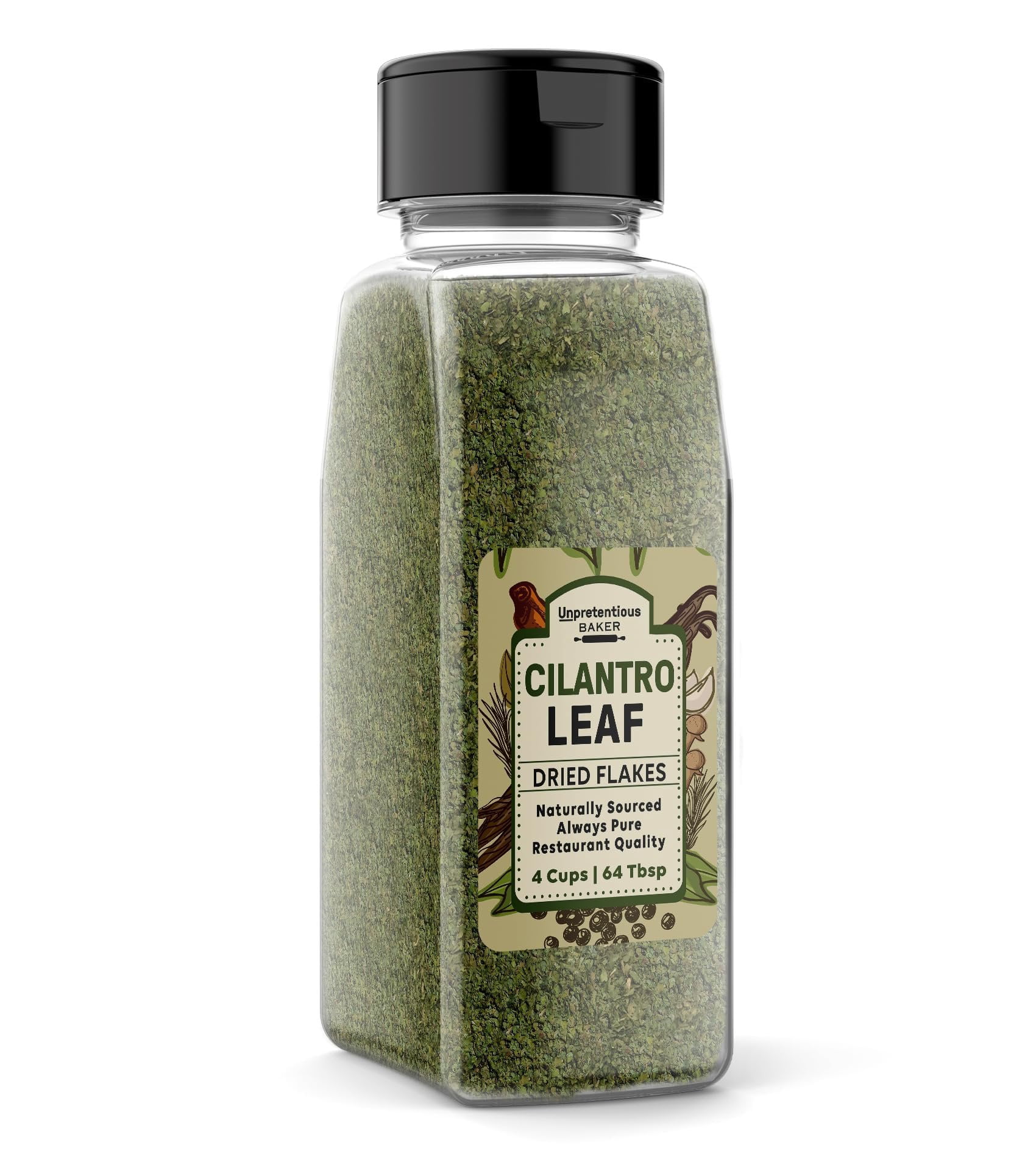 Unpretentious Cilantro Leaf, 4 oz, Fragrant, Non GMO, Great in Salsa ...