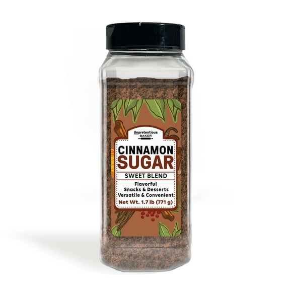 Unpretentious Cinnamon Sugar, 1.7 lb, Balanced Blend, Desserts & Snacks, Convenient