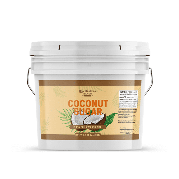 Unpretentious Coconut Sugar 1 Gallon