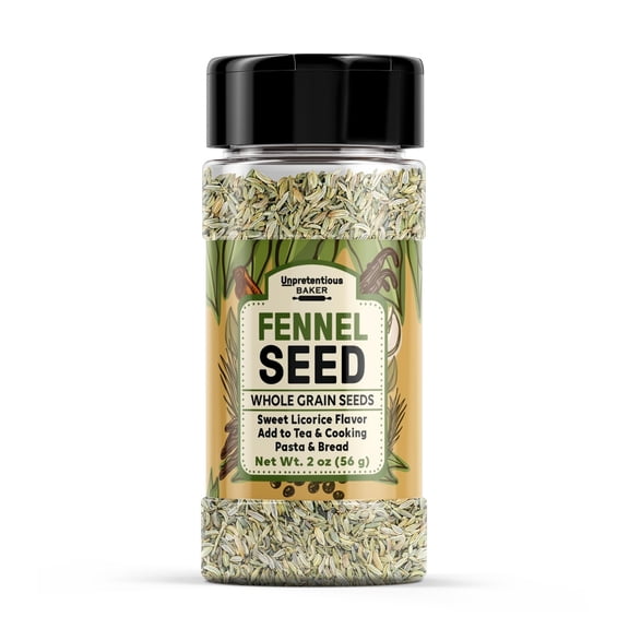 Unpretentious Fennel Seeds, 5 Tbsp, Teas & Cooking, Delicious Sweet Licorice Flavor
