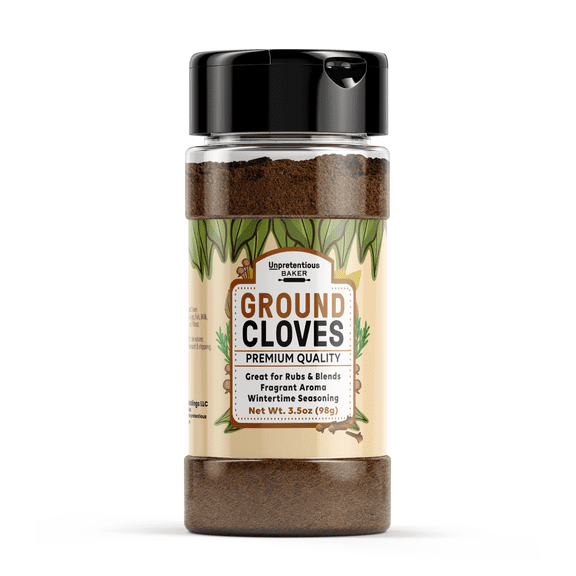 Unpretentious Ground Cloves 3.5 Ounce, Non-GMO Ingredient, Baked Goods