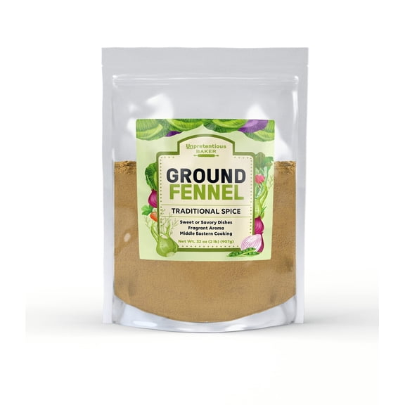 Unpretentious Ground Fennel, 2 lb, Cooking, Baking, Licorice Flavor