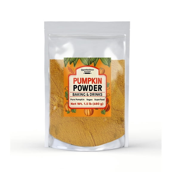 Unpretentious Pumpkin Powder, 1.5 lb, Baking & Food Additive, Superfood, Pure Pumpkin
