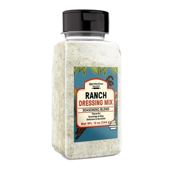 Unpretentious Ranch Dressing Mix, 12 oz, Dips & Dressings, Powder Mix, Seasoning Blend
