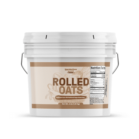 Unpretentious, Old Fashioned Oats Rolled, 4 Lb